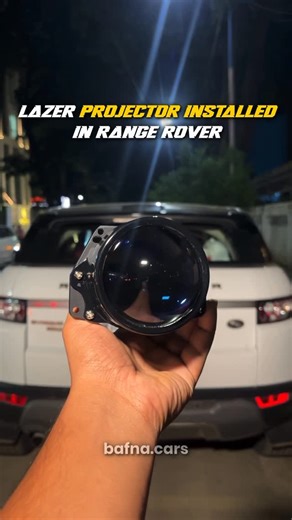 bafnacars™ on Instagram: "Power Lazer Projectors Installed in range rover ✨⚡️genome lazer pro #rangerover"