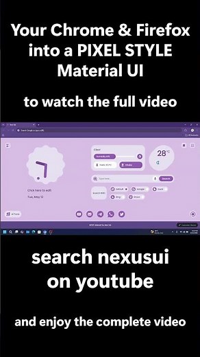 🚀 Turn Your Chrome & Firefox into a PIXEL STYLE Material UI Browser 😱🔥 | ®™ |