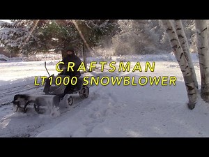 Craftsman 40" Snow Blower On 14.5 hp LT1000