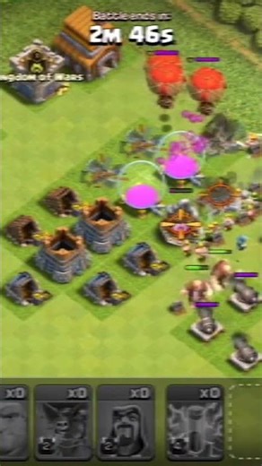 COC Townhall 5 😈😈😈😈 #shortvideo #gaming #trending #games ##clashroyal