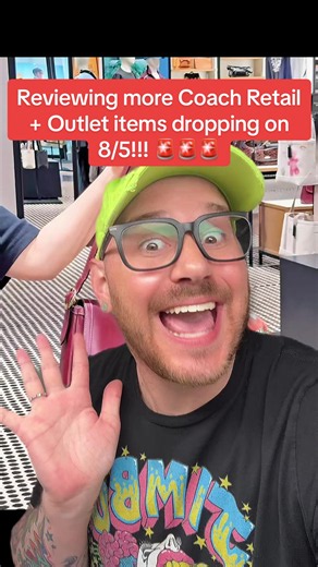 Coach Retail & Outlet Drop Preview — Key Bags Coming 8/5