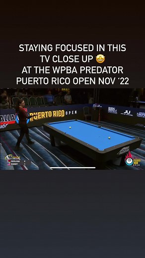 63K views · 846 reactions | Check out the #focus in this #tv #closeup during the Women's Professional Billiard Association (WPBA) Predator Pro Billiard Series Puerto Rico Open Nov ‘22 朗 Amsterdam Billiards Jacoby Custom Cues JFlowers Cue Cases N' The Zone Taom Billiards Moonlighting Billiards | Emily Duddy “The Billiard Bombshell” | Facebook