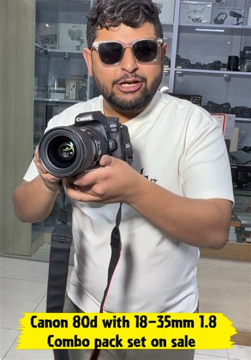 Canon 80D 18-135mm Lens - New at Royal Camera