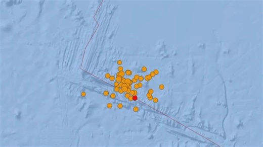 Dozens of earthquakes recorded in 'very active fault zone' off Oregon coast