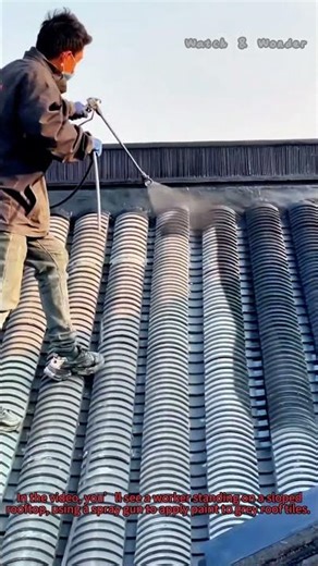 Roof Tile Spraying: Maintaining Traditional Grey Roofs