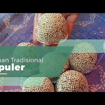 Onde-onde, Makanan Tradisional dengan Bentuk Bulat dan Ditaburi Biji Wijen