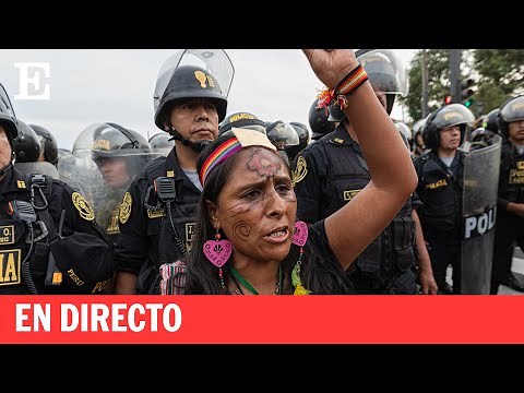 Miles de manifestantes protestan en Lima contra el gobierno de Perú, en vivo