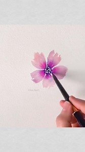 19K views · 235 reactions | Watercolor flower for beginners  #watercolorflowers #watercolorflorals #watercolorpainting | blue.lisart.art | Facebook