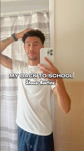 Back to school Shower Routine 🧼 #viral #shower #hygiene