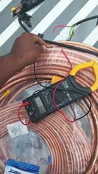 Copper pipe continuity Cheking #mractech