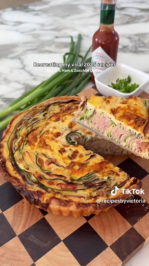 Ham and Zucchini Quiche Recipe for Beginners