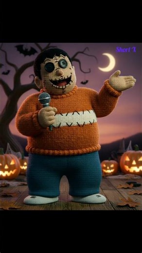 Gian and Chhota Bheem the Halloween voodoo doll 🎎