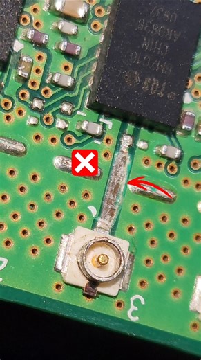 🔥Broken Network Antenna Track Repair #shorts #trending #repair #network #antenna #diyrepair #guide