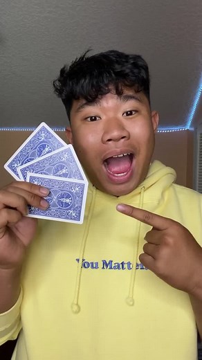 3 Card Magic Trick 😱🤭