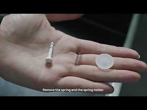 How to install the internal components of the DREO HM713 Series Humidifiers water tank?