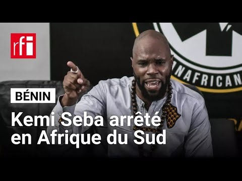 L'influenceur anti-occidental Kemi Seba, recherché par le Bénin, a été arrêté en Afrique du Sud