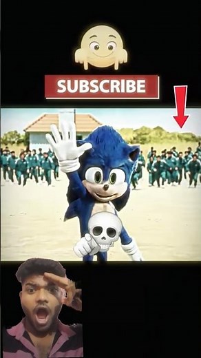 Sonic in Squid Game – Ultimate Showdown! 🎯🌀 #sonic