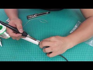 How to Cut, Solder & Connect LED Neon Flex Strip Light | Horizontal Bending S1220 Tutorial