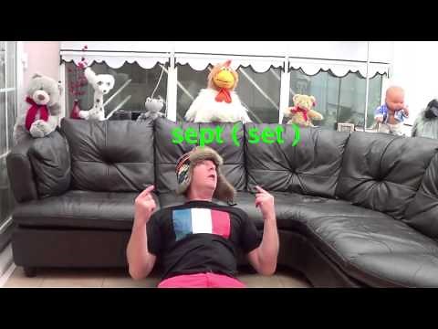 Count in FRENCH from 1 - 10 with Jingle Jeff - French language lessons - pgjj