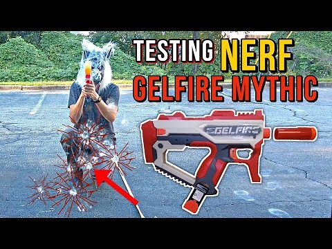 How does the NERF GELFIRE MYTHIC Gel Blaster perform? What's the speed, rate of fire, and accuracy?