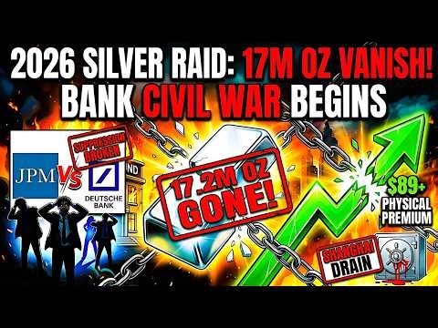 BANK WAR: Deutsche Bank Just Lost 3 Million Ounces To J.P. Morgan