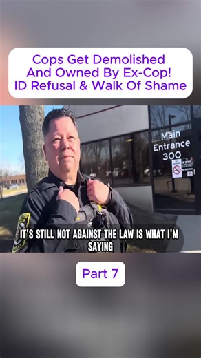 Cops Get Demolished And Owned By Ex Cop! ID Refusal & Walk Of Shame #cameramen #media #police