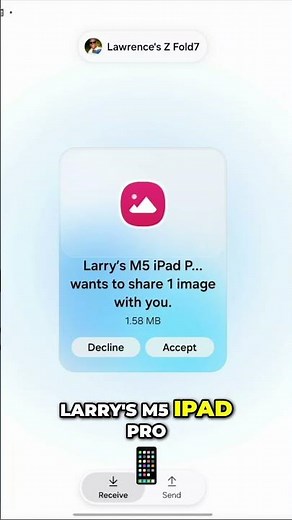 Quick Share: Effortless File Transfer Between Devices! #shorts