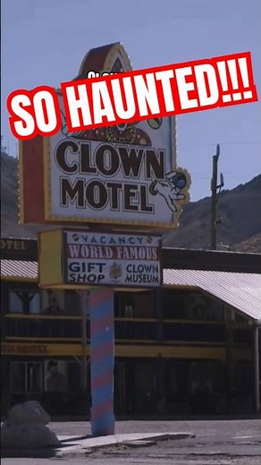 America’s SCARIEST motel: The Clown Motel #ghoststories #horror #haunted #ghosthunting #paranormal