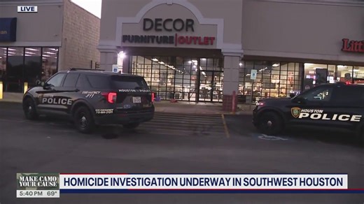 Homicide investigation underway in southwest Houston