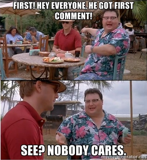 See? Nobody Cares | Know Your Meme