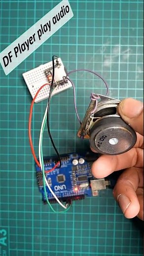 Add Audio in Arduino UNO || DF Player mini || #easy 🔊🎶