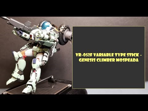 VR-052F VARIABLE TYPE STICK - Genesis Climber Mospeada - Sentinel Review