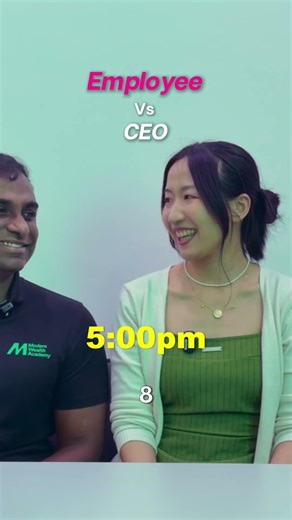 CEO vs employee workday 👀💀💀💀