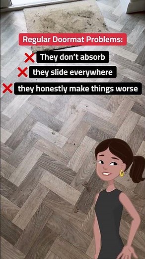 🐾 Tired of muddy paw prints everywhere? Stop the mess with Muddy Mat! 🧼🐶