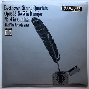 Beethoven - The Fine Arts Quartet - Opus 18 (No. 3 In D Major / No. 4 In C Minor)