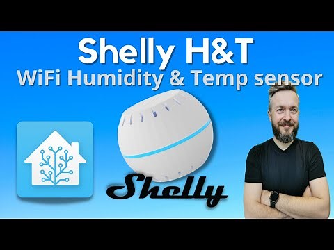 Adding Shelly Humidity and Temperature sensor to Home Assistant