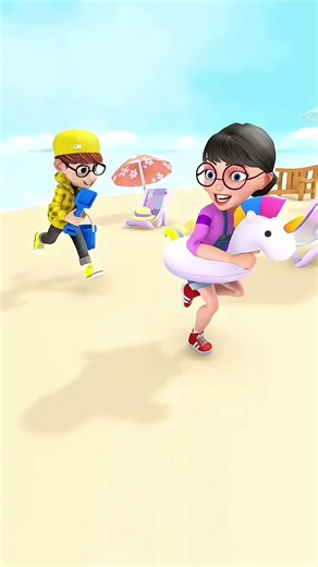 Funny Baby Pranks and Scary Chases in Cartoon Style