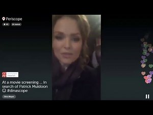 Hollywood Screening with fellow Starship Trooper Patrick Muldoon