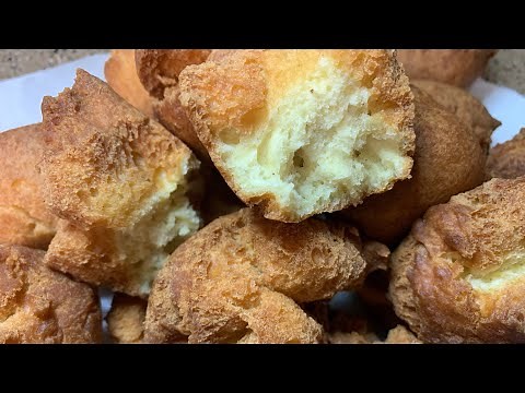 Ghanaian Sweet Bad | African sweet bun | A crunchy fritters