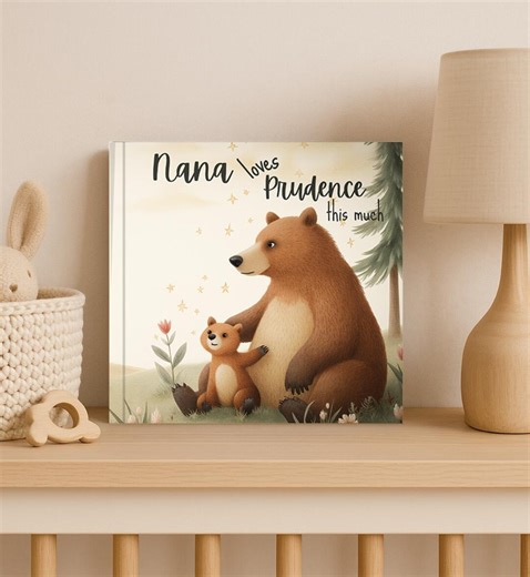 Personalized Baby Book With Name 1st First Birthday Gift Kids Boy Girl Grandchild Baby Shower Custom Bedtime Children's Storybook Newborn - Etsy