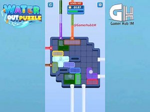 Water out puzzle level 107 walkthrough solution