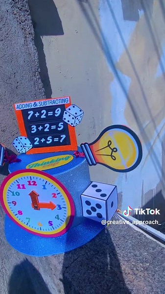 Creative Cardboard Math Craft Projects for Kids