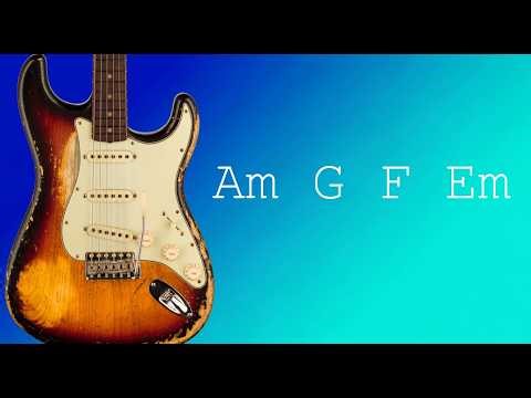 Backing track Am G F Em