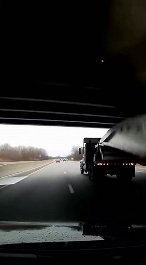 837K views · 1.7K reactions | Dash Cam Captures Dump Truck Forgetting...