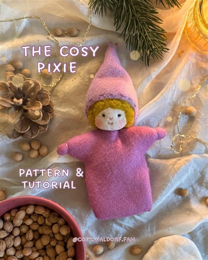 Sewing Pattern for a Cozy Elf Doll, Cosy Pixie • Waldorf-inspired Doll Sewing • Doll Sewing PDF Pattern • With Removable Warming Bag - Etsy