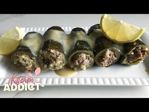 Greek Stuffed Zucchini | Κολοκυθάκια Γεμιστά με Αυγολέμονο