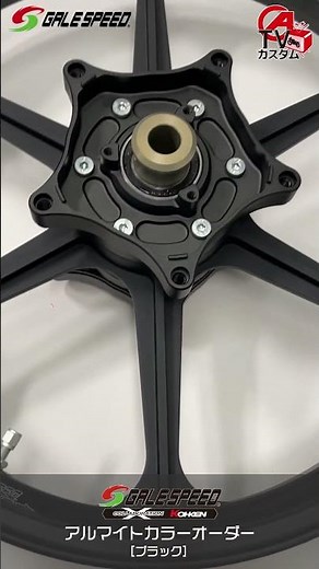 「GALE SPEED」ホイール塗装比較【標準&アルマイトカラー】