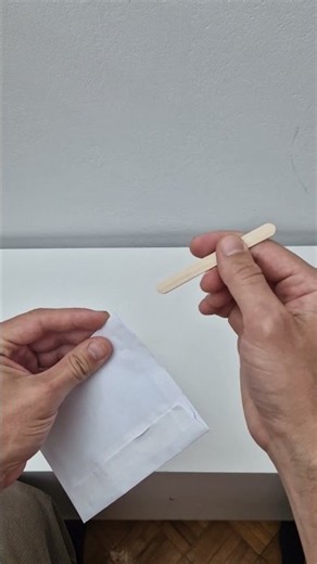 How to open an envelope cleanly