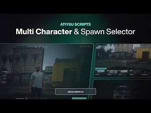 FiveM Multi-Character & Spawn Selector 2025 | Ultimate RP System | Aty Scripts