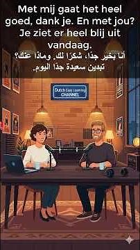 The easiest way to introduce yourself in Dutch without complications for Arab beginners #LearnDut...